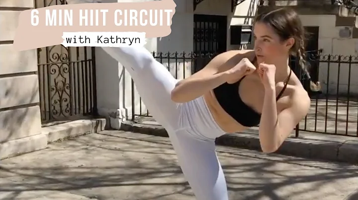 6 min | 6 Move HIIT Circuit /w Kathryn Avery