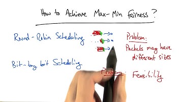 How to Achieve Max Min Fairness - Georgia Tech - Network Implementation