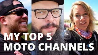 My Top 5 Best Motorcycle Motovlogger Channels on YouTube