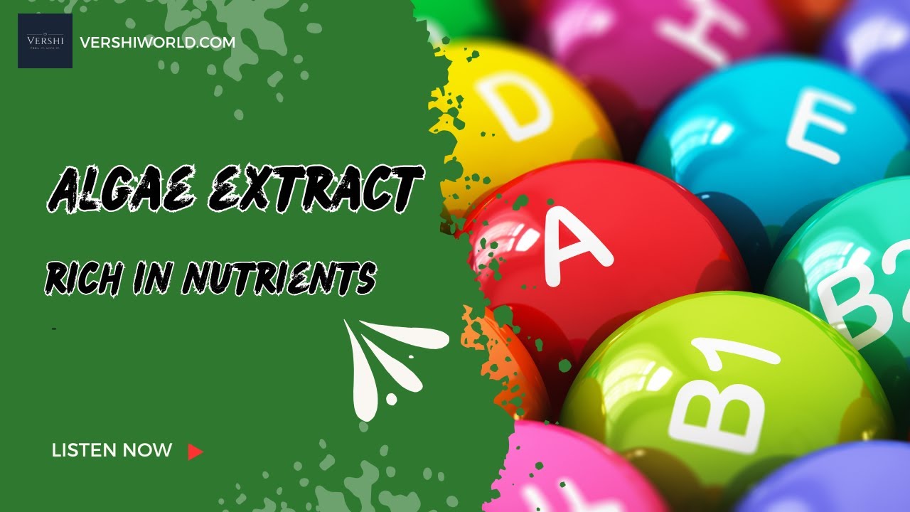 Nourish Your Skin: The Power of Algae Extract for Nutrient-Rich Care!