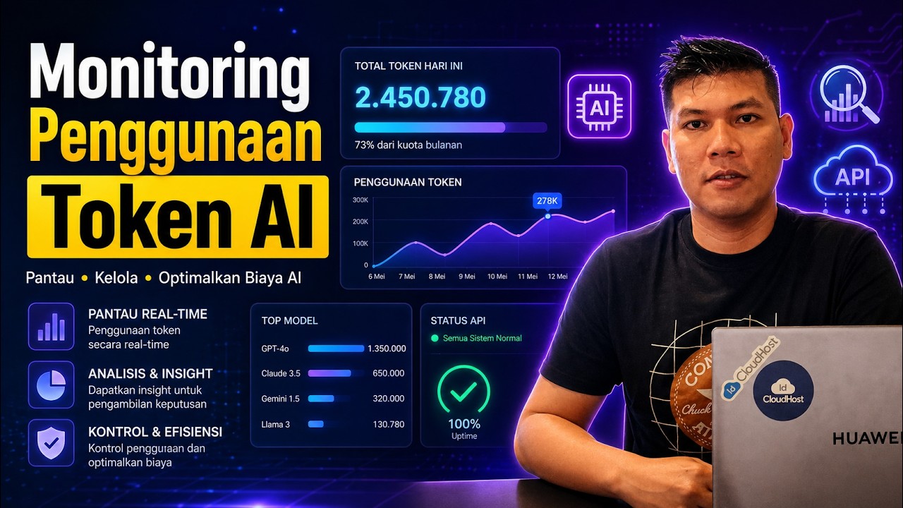 Token Monitoring Example Cara Monitoring Penggunaan Token AI - YouTube