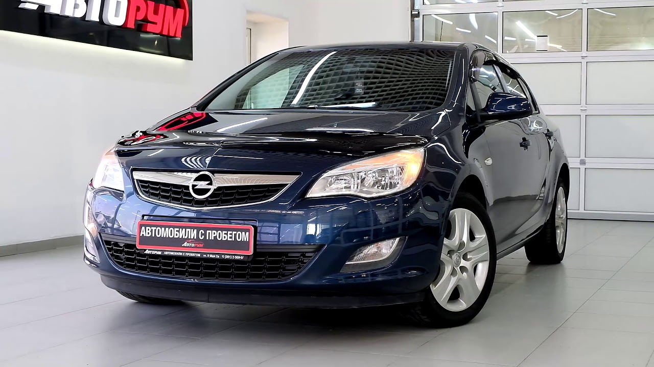 Opel astra 2011 года