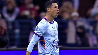 Cristiano Ronaldo 1st Al Nasser SIUUU vs PSG | The Fans Noise 😳