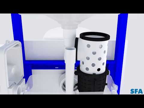 Канализационный насос SFA Saniwall Pro Up