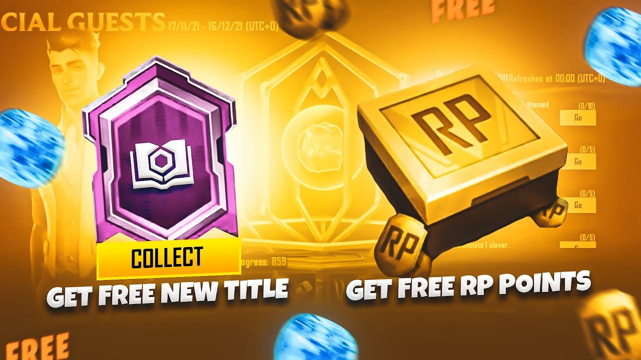 Get Free New Title | How To Get Hex Encounter Title | Free RP Points | Bounce RP Points | PubgMobile