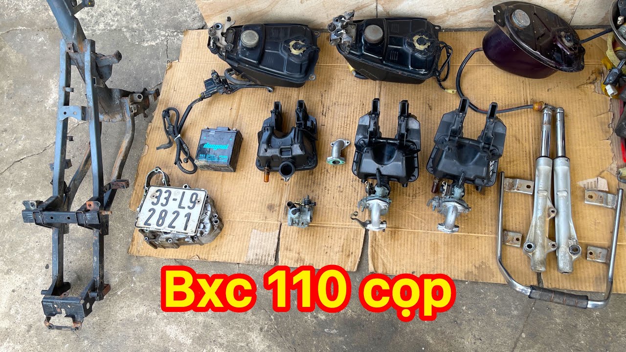 7.2 Phụ Tùng Honda Rã Xe - Bxc 110 Cọp Và ít Phụ Tùng 