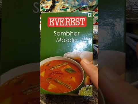 sambhar (south indian dish) masala MDH Vs Everest
