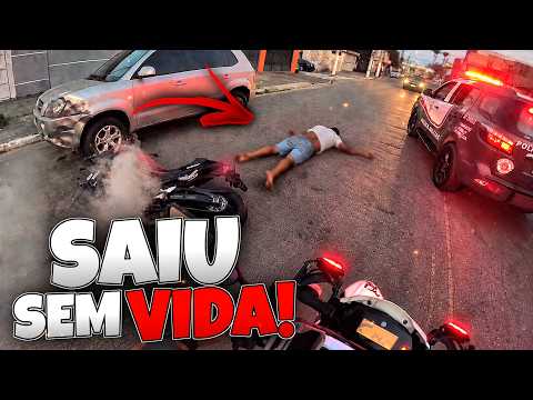 PILOTO DE FUGA ENCARA A ROCAM E SE QUEBRA TODO! (EP.101)