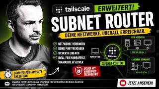 🔥 Tailscale Subnet Router Tutorial | How to Access Your Entire Network