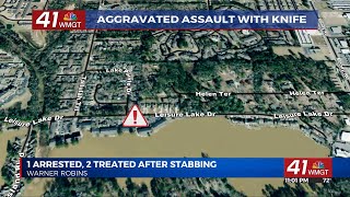 Police: Man arrested after two women stabbed in Warner Robins