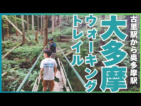 【大多摩ウォーキングトレイル】JR古里駅から鳩ノ巣渓谷、白丸ダムを見ながら奥多摩駅までを歩く！ハイキングにオススメ！
