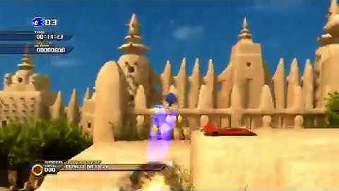 Sonic Unleashed Savannah Citadel Act1 Speedrun 0:44.89