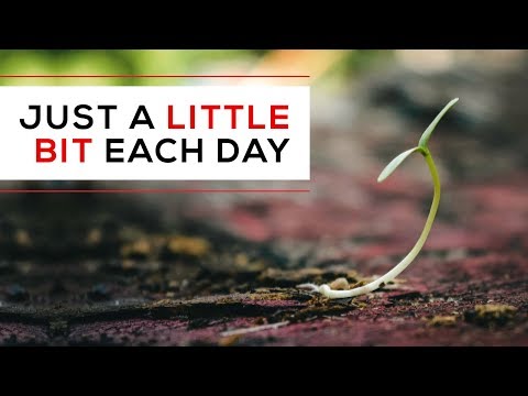 Just a Little Bit Each Day