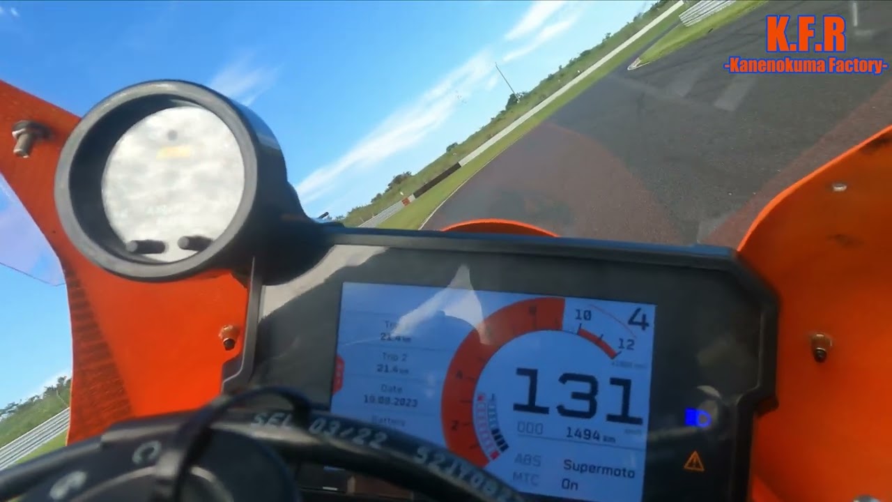 【サーキット】AUTO POLICE 練習走行～Part2～【KTM】