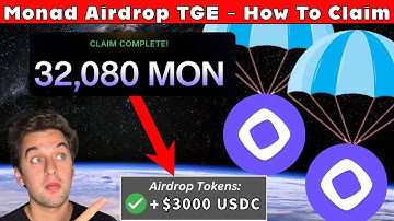 Monad Airdrop TGE - How To Claim
