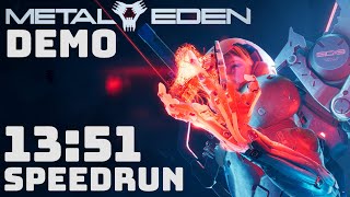 Metal Eden Demo Speedrun Bounty Challenge 13:51