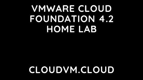 Deploying VMware Cloud Foundation  4.2 private cloud HomeLab - 015