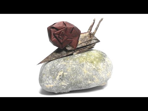 Origami Snail Manuel Sirgo 