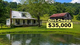 Nobody Is Buying… 5 CHEAP VIRGINIA FARMHOUSES With ACREAGE | Still Affordable in 2026