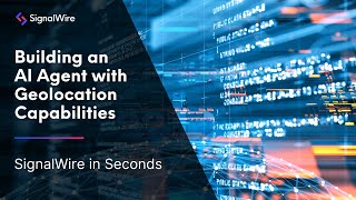 Building Location-Based AI Services with Call Flow Builder and SWML | SignalWire in Seconds Ep. 33