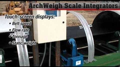 ArchWeigh Belt Scales & Integrators