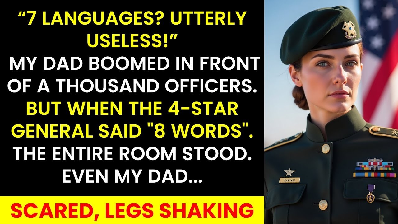 Dad Mocked My 7 Languages—Then a 4 Star General Said Just 1 Sentence He Went Pale