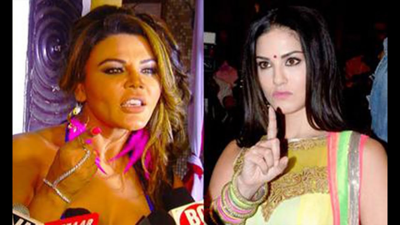 Rakhi Sawant Attacking Sunny Leone In Public New Bollywood Movies News 2015 Youtube 