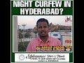 Night Curfew in Hyderabad? | England Ke New Virus Strain Ke Baad Sab Panic