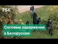 Силовые задержания на протестах против Лукашенко в Минске, Белоруссия