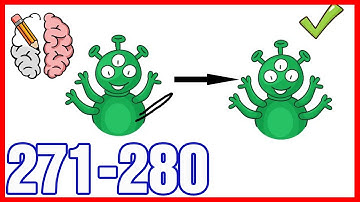 Tricky Line Draw the Part Level 271 272 273 274 275 276 277 278 279 280 Solution or Walkthrough