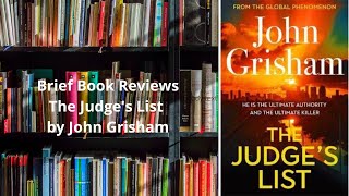 Brief Book Review - The Judge's List by John Grisham