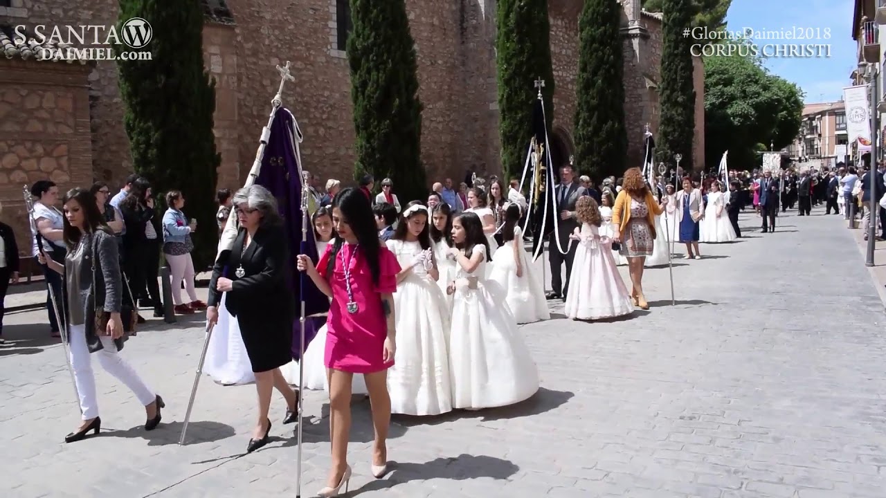 Procesión del Corpus Christi (Daimiel 2018)