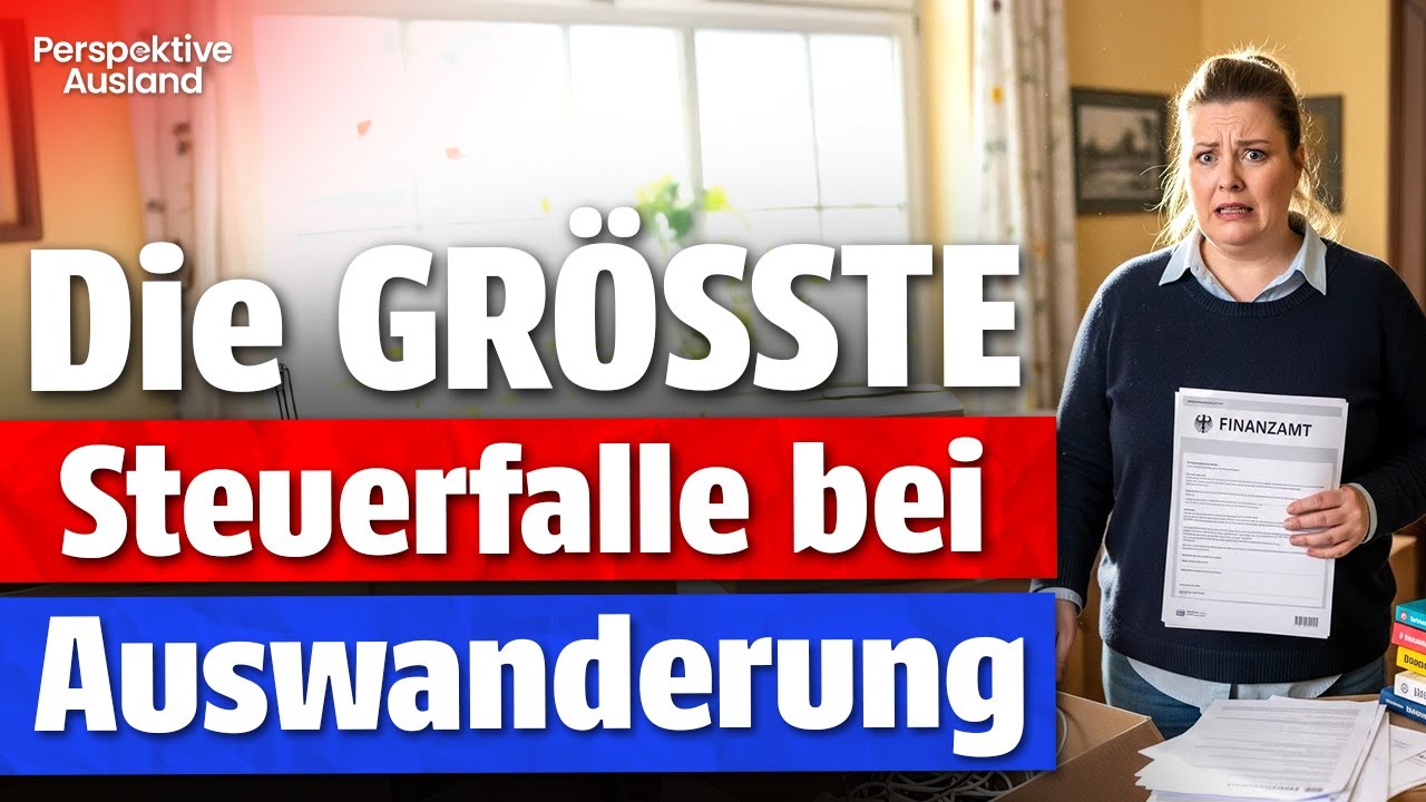 Abmeldung reicht NICHT: Die gefährlichste Steuerfalle für deutsche Auswanderer