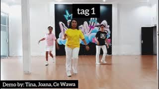 SURAT CINTA Line Dance II Demo by: Tina, Joana, Ce Wawa.