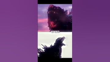 Composite Godzilla vs Godzilla in hell