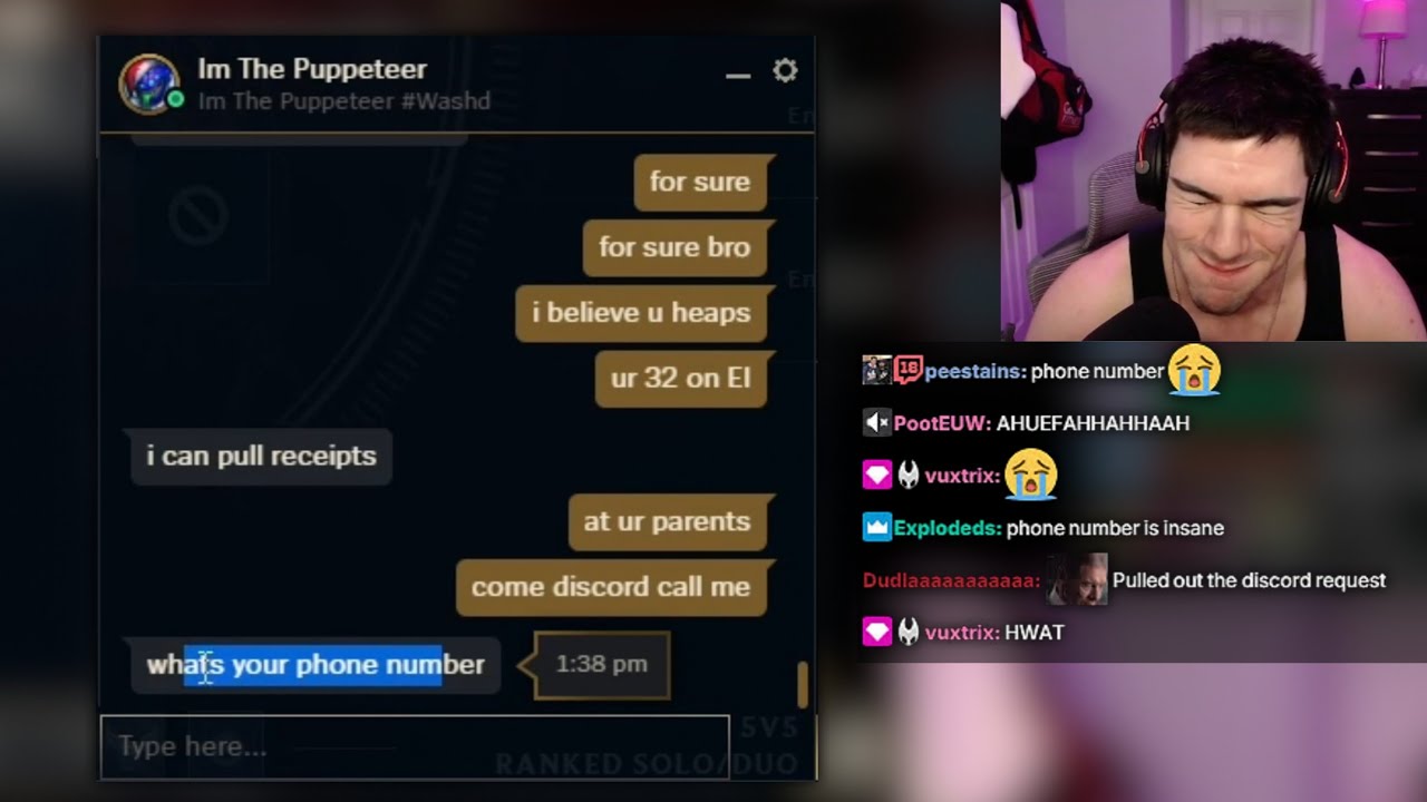 nickich gets himself into the strangest discord convo after getting the same person 3 games in a row
