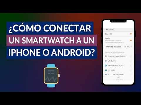 ¿Cómo Conectar y Sincronizar un SmartWatch a un Celular iPhone o Android?