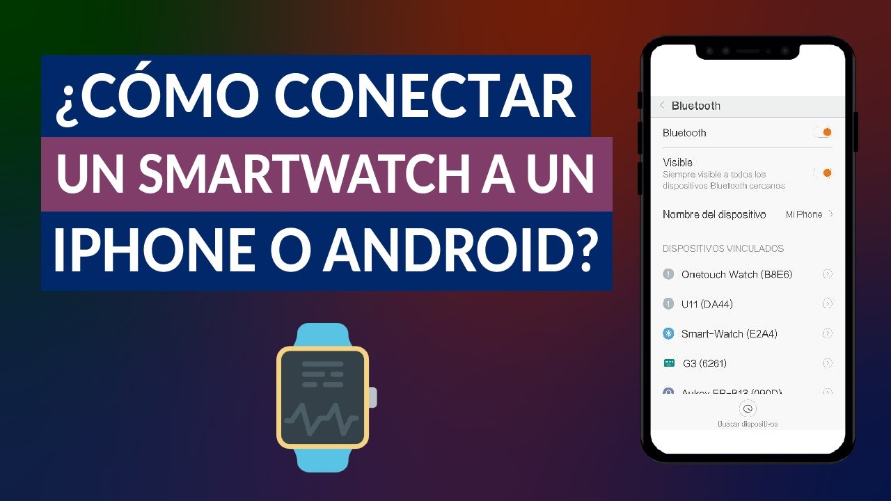 App para conectar smartwatch a android