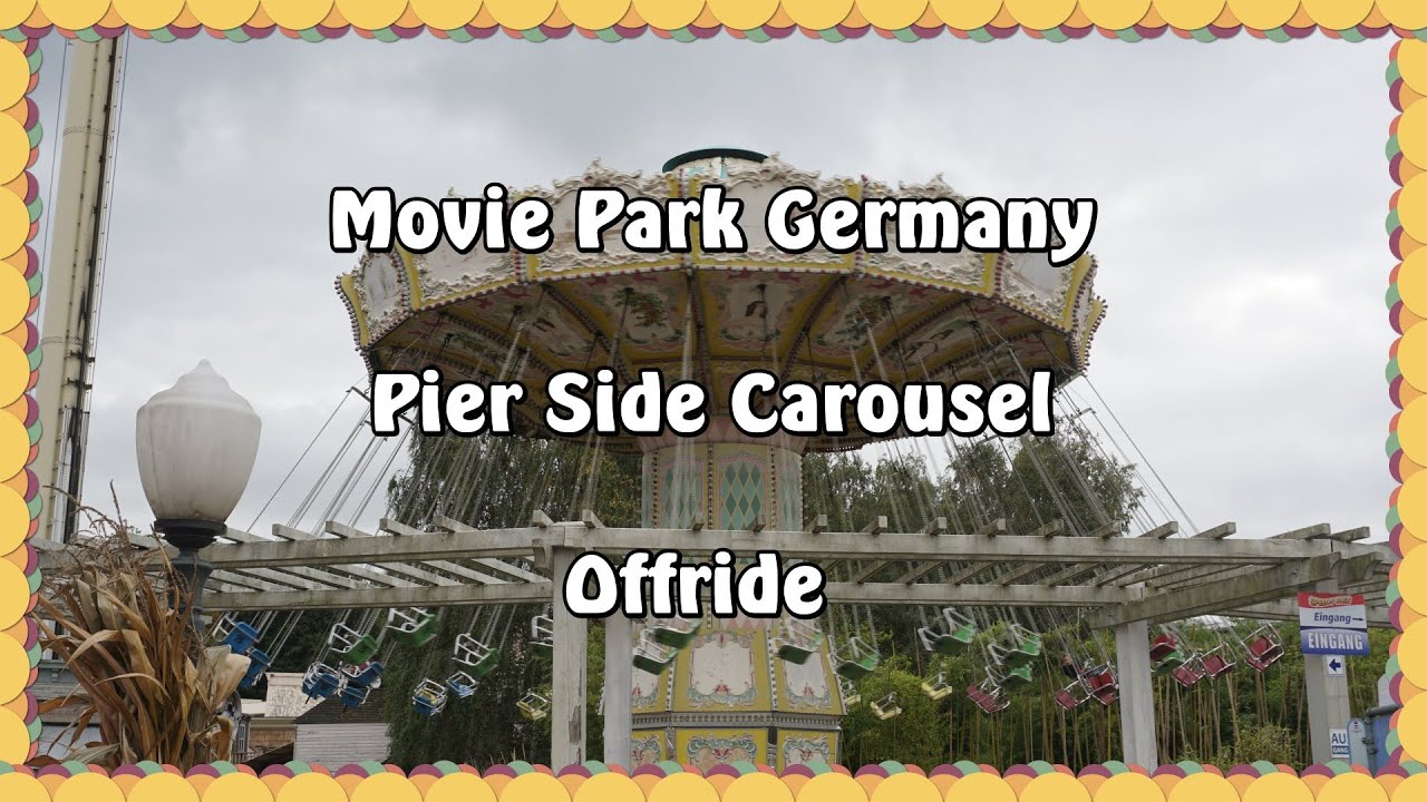 Movie Park Germany - Pier Side Carousel - Offride