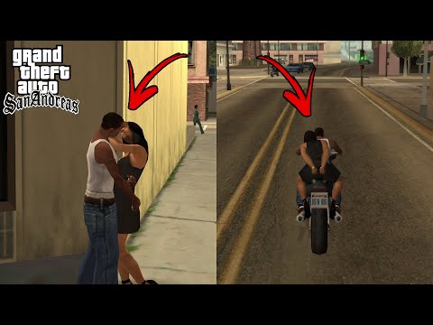 How To Date Anyone In GTA San Andreas! (Secret Girlfriend Cheat )