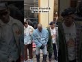 Kanyewest Pharrellwilliams Tylerthecreator Arrive At Nigo S Kenzo Show At Parisfashionweek