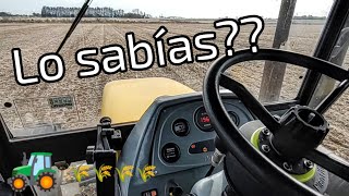 Una vuelta sembrando trigo+piloto satelital🚜🌾🌾🌾🌾