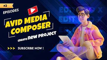 Avid media Composer : How to create a new project file | EDIT Pro X