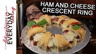 You don't have to share this Ham and Cheese Crescent Ring!