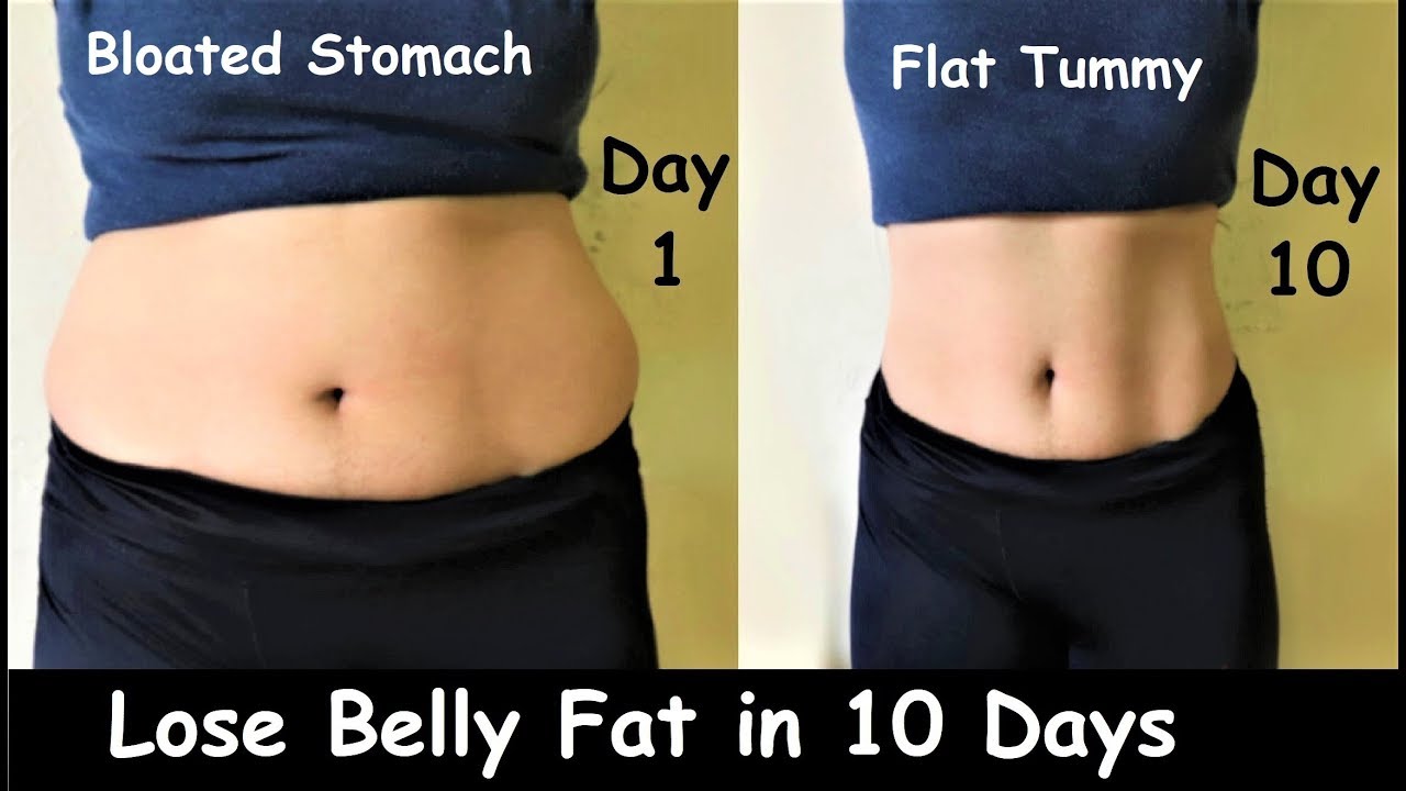 Easy Exercises to Lose Belly Fat in 1 WEEK Workout for Flat Stomach