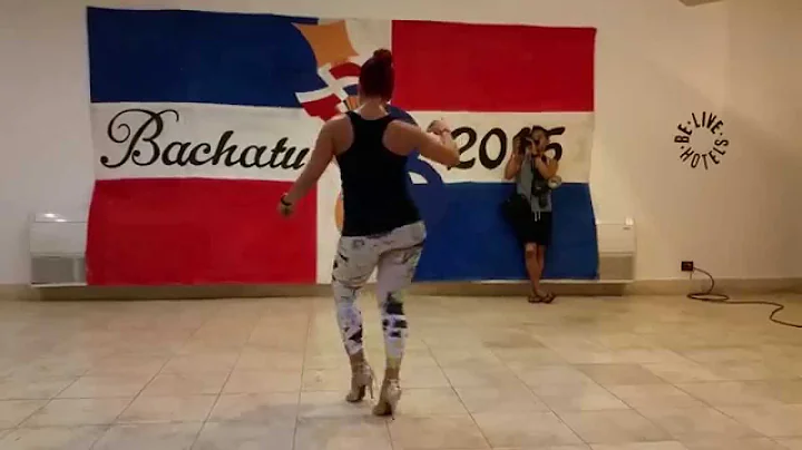 Jorjet Alcocer at BachaTu 2015 (Bachata Footwork)