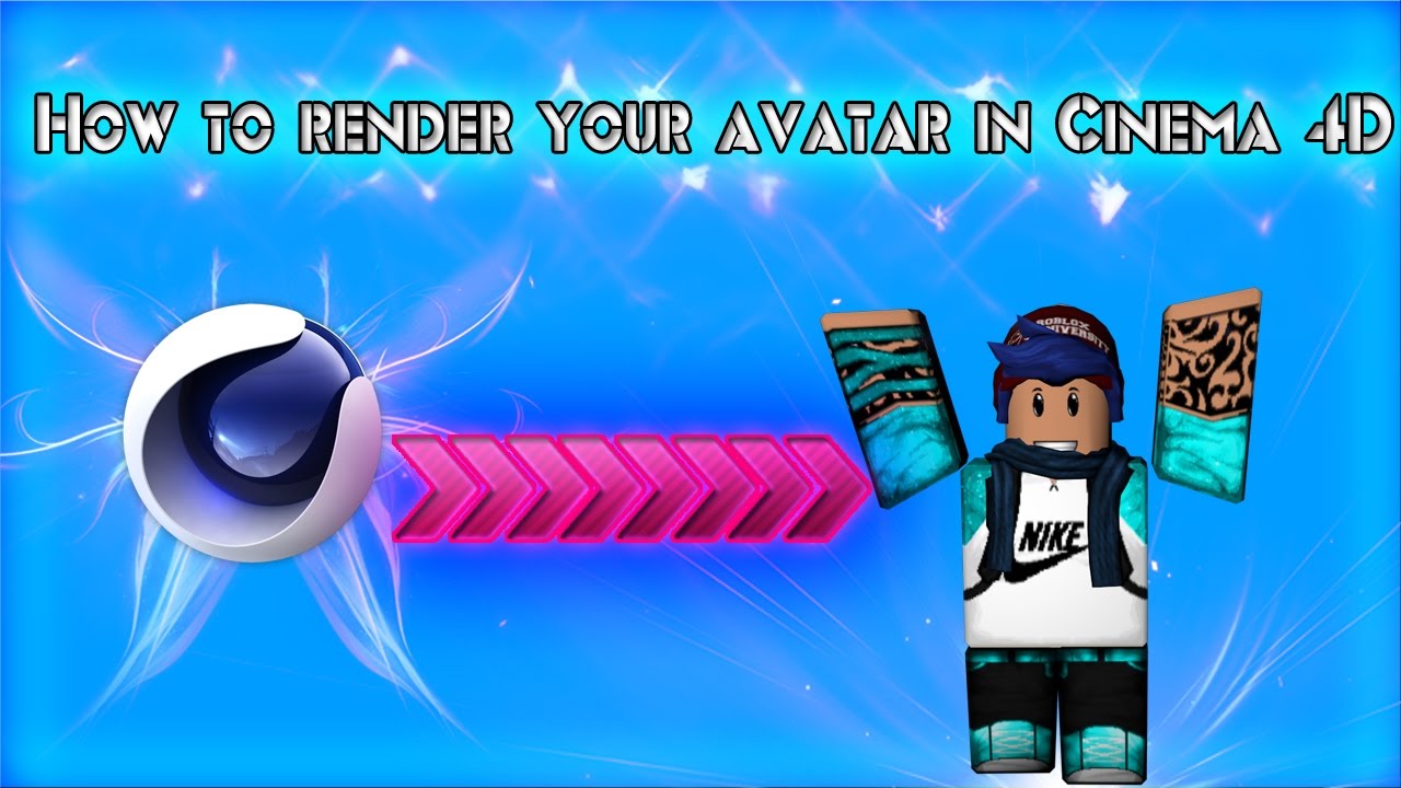 How To Render Your Roblox Avatar On Cinema 4d Youtube - how to make joints to rig roblox character c4d youtube