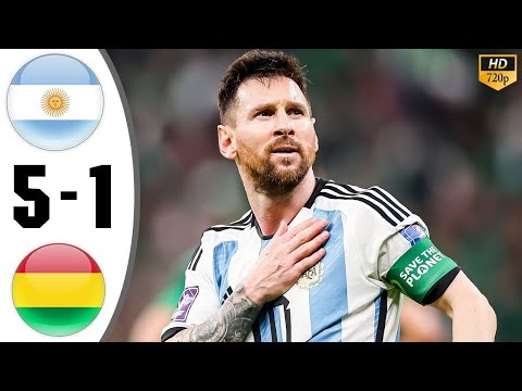 Argentina vs Bolivia 5-1 - All Goals &amp; Extended Highlights - 2023