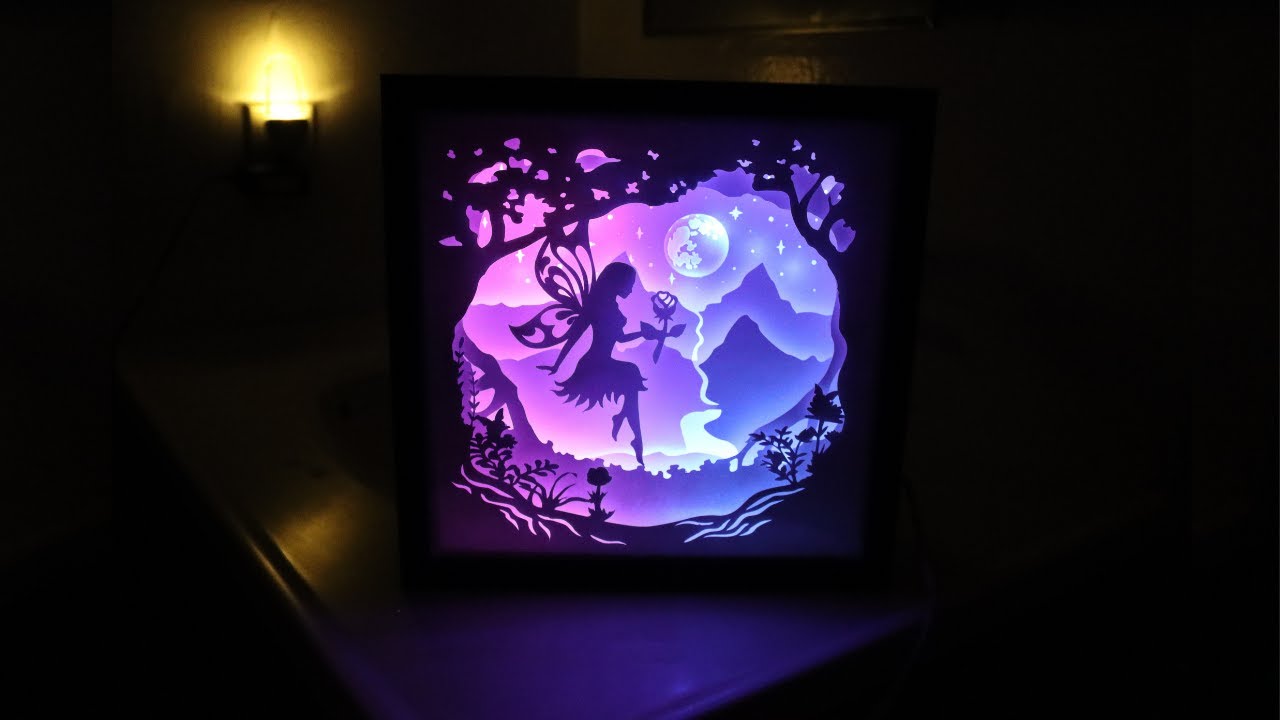 Silhouette UK: Make a 3D Lightbox using Carbon Fibre Vinyl