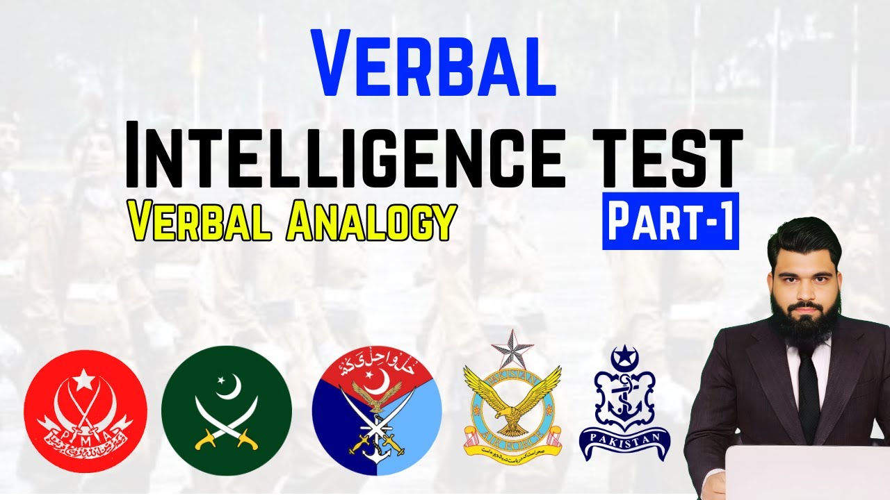 Pass Verbal Intelligence Test | AFNS/GDP/AFNS/LCC/PN/PMA/FMA | How To Solve Verbal Intelligence Test